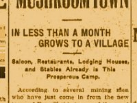 Farrell news clipping June 3 1907 Reno Evening Gazette old
